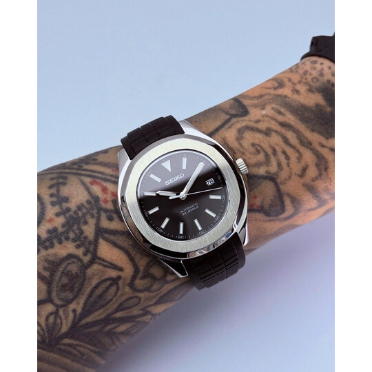 Custom Seiko Mod • Black Datejust Aquanaut • 42mm